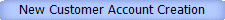 New Customer Account Creation